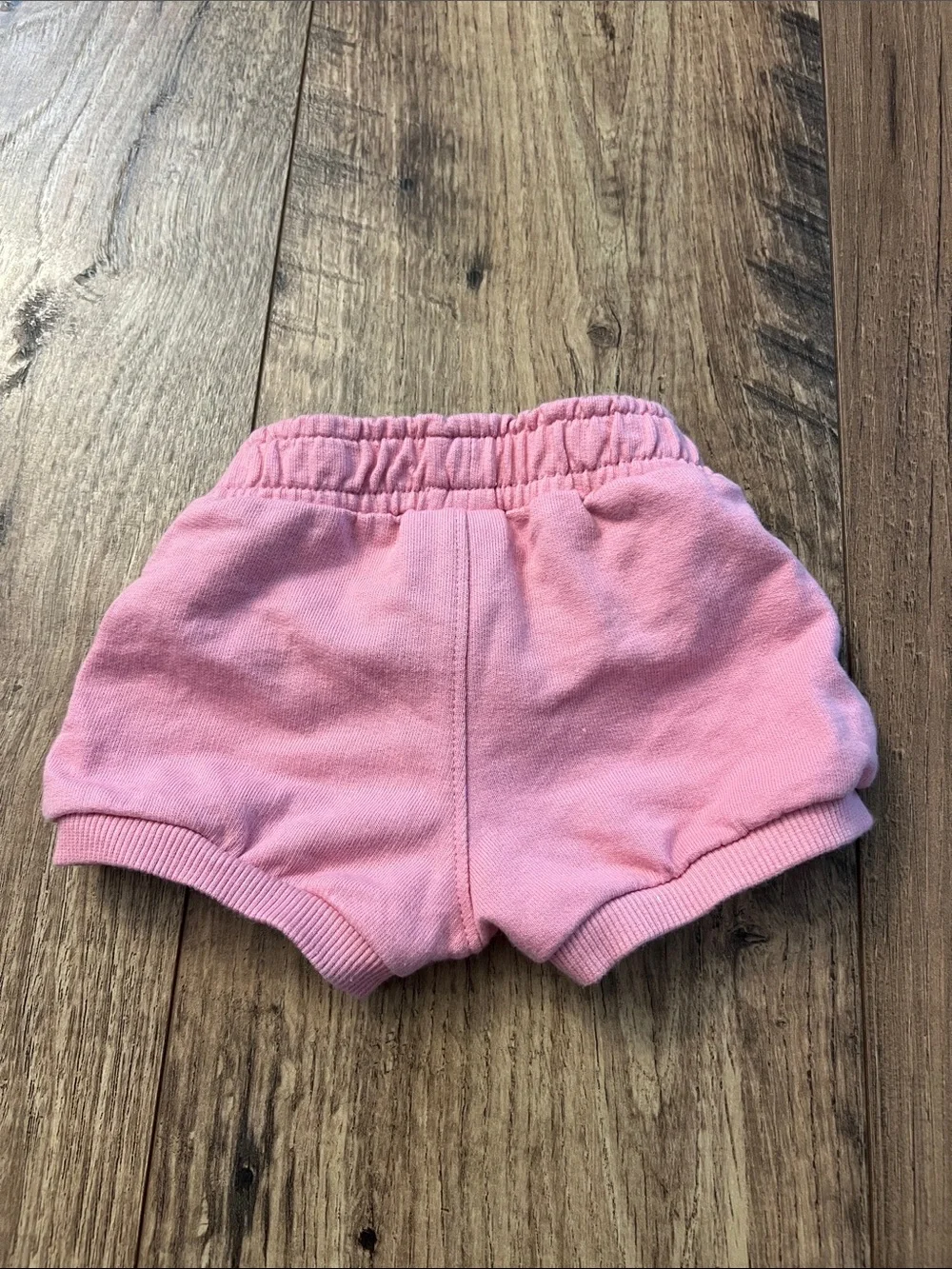 Carter's Light Pink Knit Pull-On Shorts with Drawstring